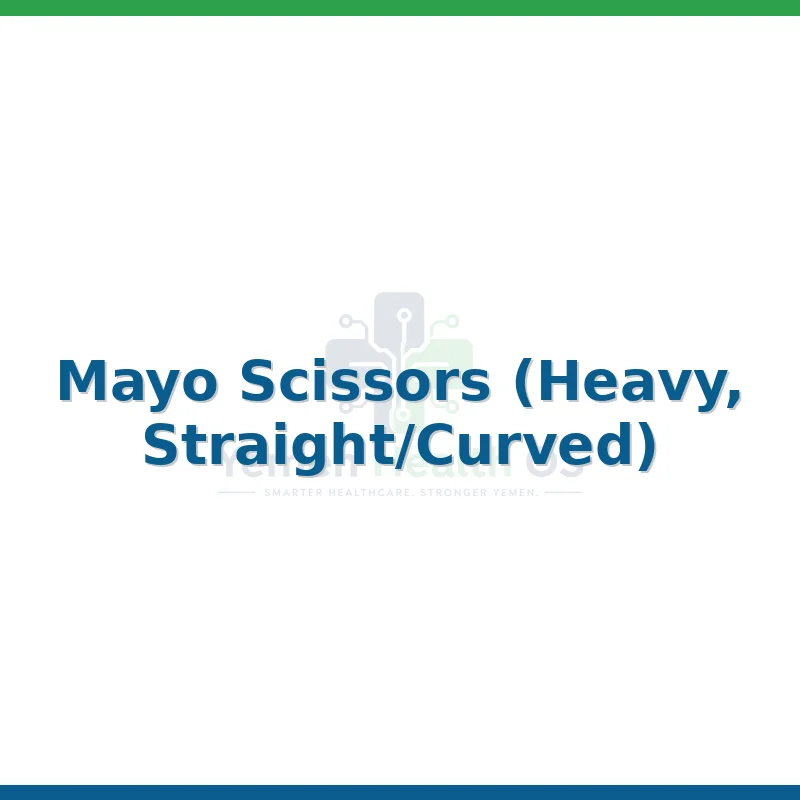 Mayo Scissors (Heavy, Straight/Curved)