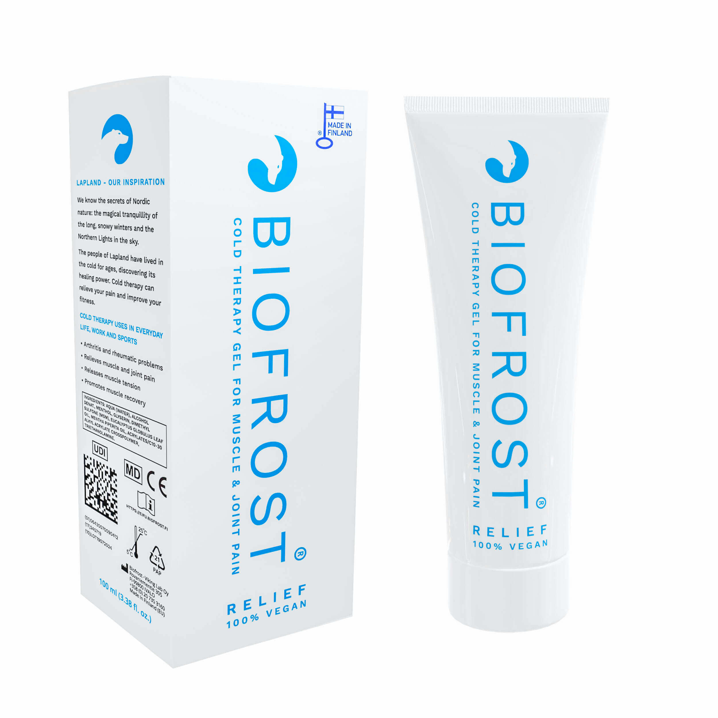 Biofrost relief cold gel tube 100ml