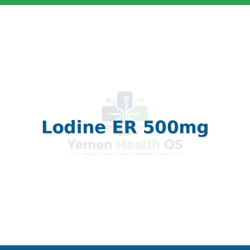 Lodine ER