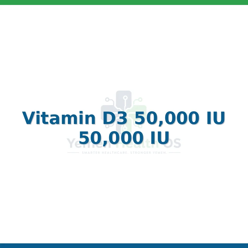 Vitamin D3 50,000 IU
