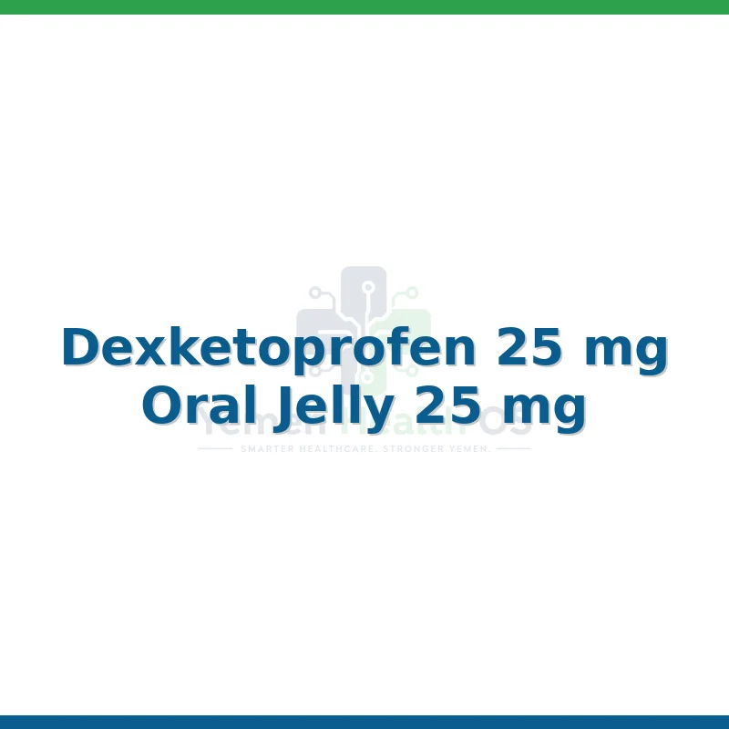 Dexketoprofen 25 mg Oral Jelly